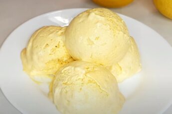 Лимонне морозиво