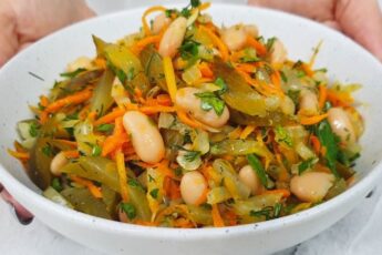 Салат з квасолею