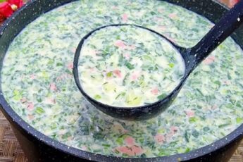 Найсмачніша окрошка на кефірі