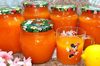 Сік з гарбуза та апельсинів на зиму