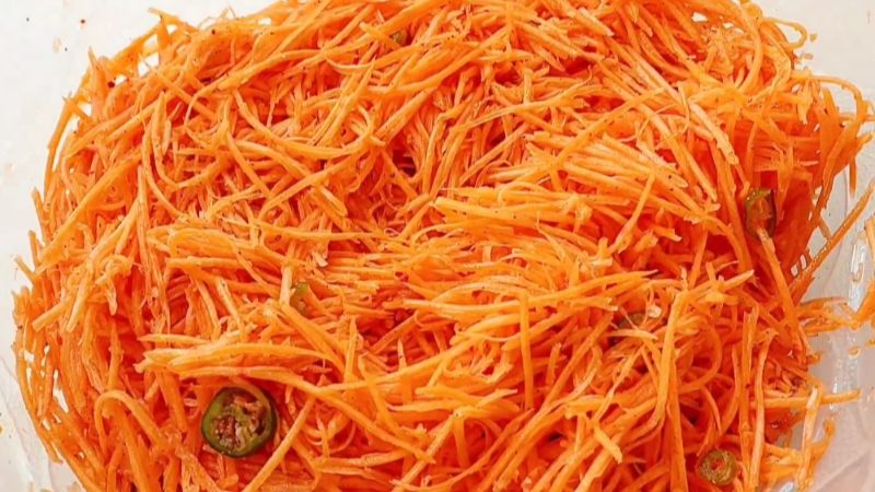 Морква по-корейськи