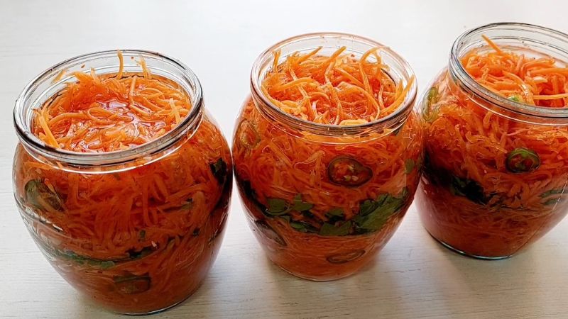 Морква по-корейськи - мій улюблений рецепт на зиму