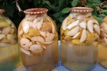 Компот із яблук на зиму