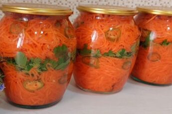 Морква по-корейськи на зиму