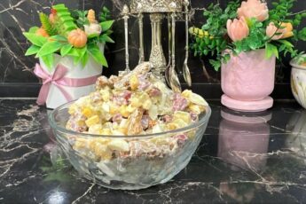 Приготування салатів на Новий рік