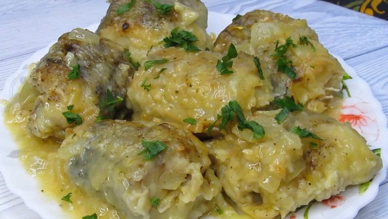 Приготування риби минтай у соусі